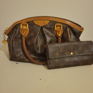 Louis Vuitton Tivoli PM Tote & Wallet. Authenticated by Poshmark recently